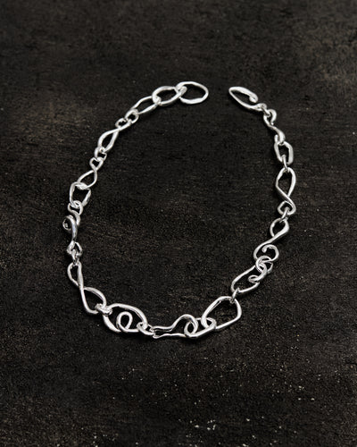 Kara Yoo Sabine Necklace, Silver