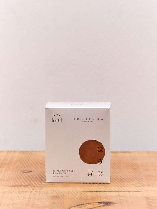 Kettl Houjicha Green Tea Bags Box