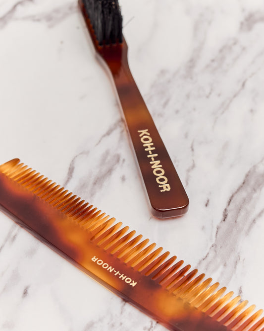 Koh-I-Noor Jaspè Beard & Mustache Grooming Set