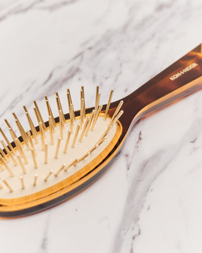 Koh-I-Noor Jaspè Pneumatic Gold Pin Brush, Small