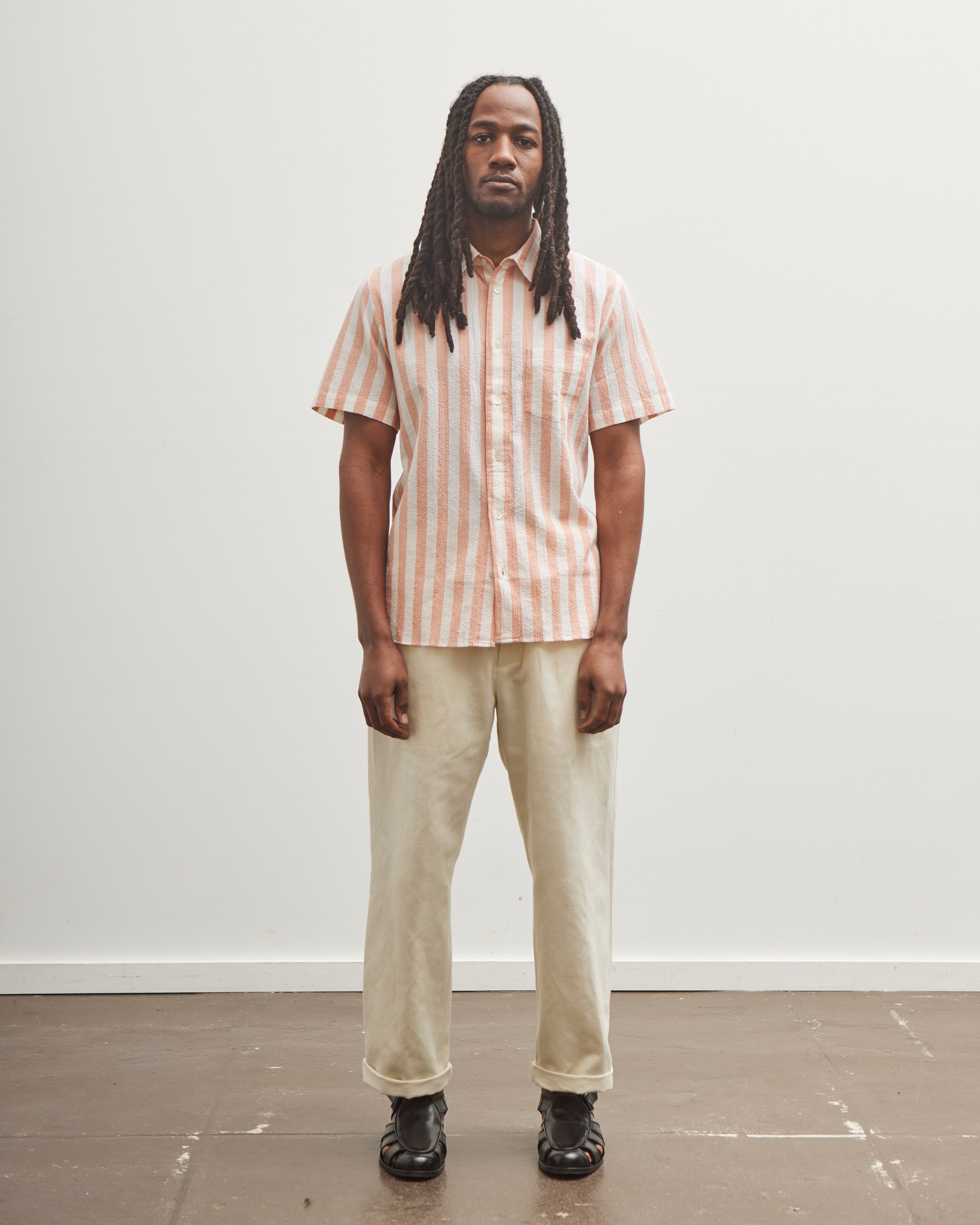 La Paz Allegre Top, Clay Stripes – Glasswing
