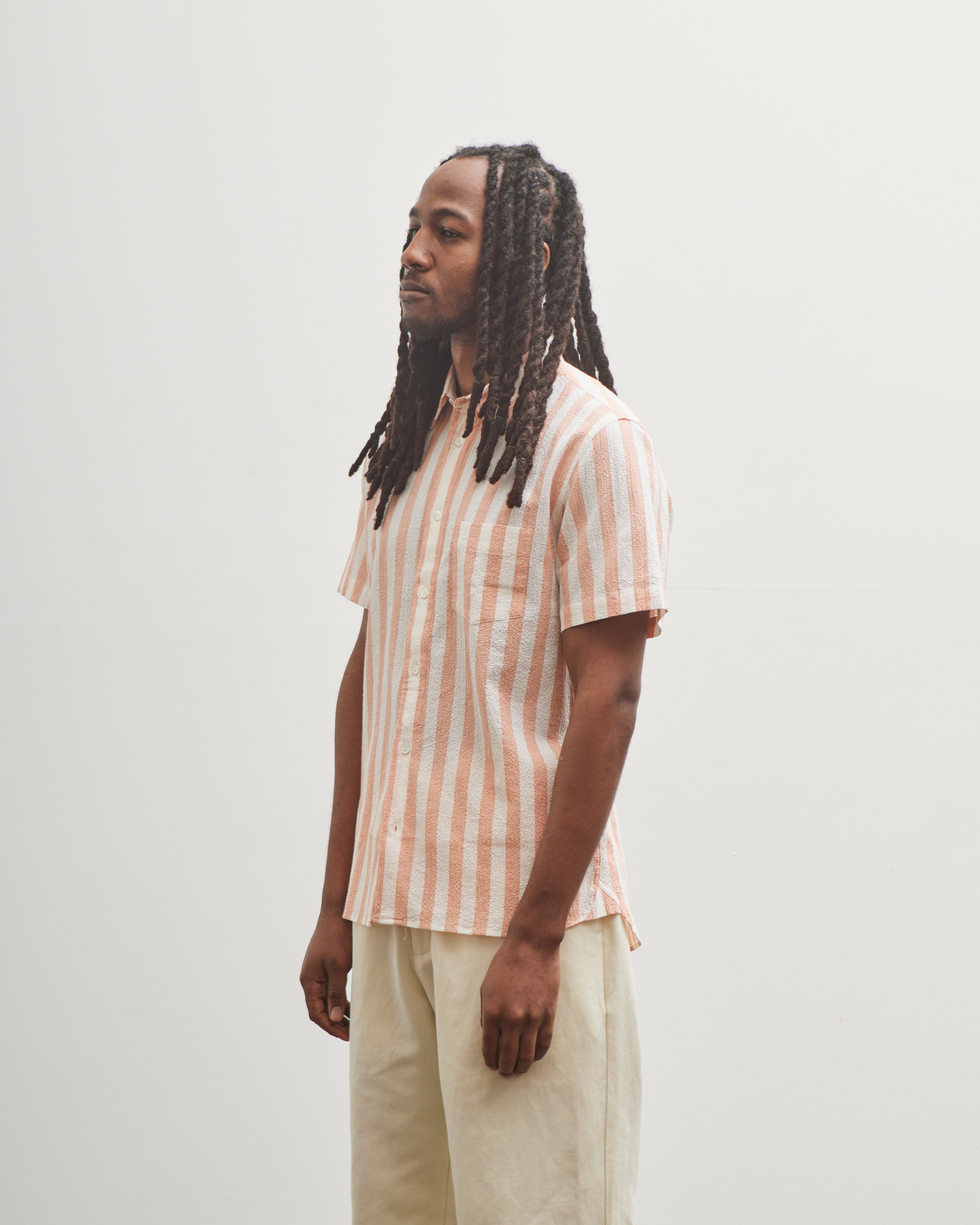 La Paz Allegre Top, Clay Stripes – Glasswing