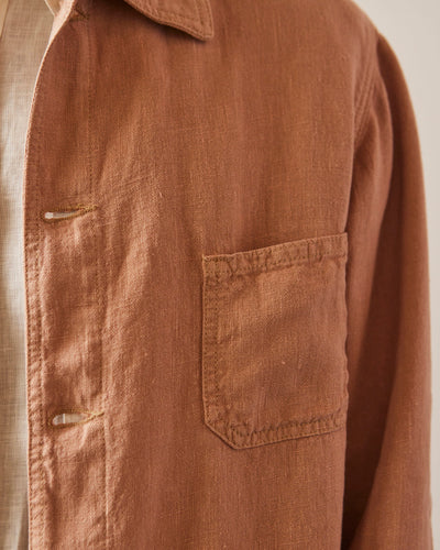 La Paz Baptista Linen Jacket, Safari