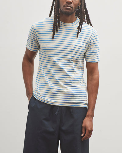 La Paz Guerreiro Shirt, Azure Stripes