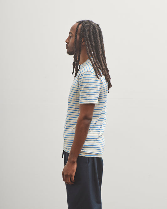 La Paz Guerreiro Shirt, Azure Stripes