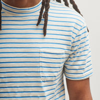 La Paz Guerreiro Shirt, Azure Stripes