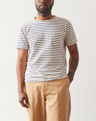 La Paz Guerreiro Unisex Tee, Blue Stripes