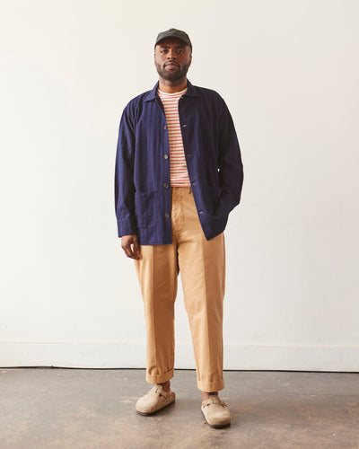 La Paz Guerreiro Unisex Tee, Spiced Coral Stripes