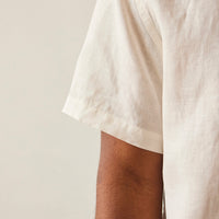 La Paz Linen Ribeiro Shirt, Ecru