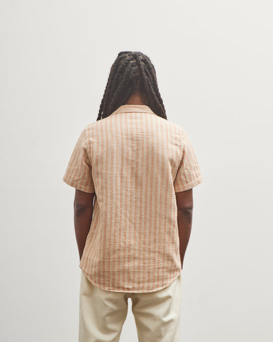 La Paz Silveira Shirt, Clay Stripes