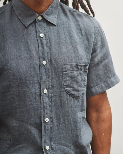 La Paz Themudo Shirt, Smoked Pearl