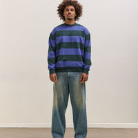 La Paz Paiva, Dark Green / Yves Blue Stripe
