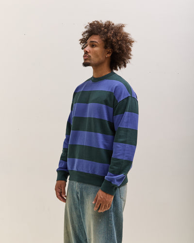 La Paz Paiva, Dark Green / Yves Blue Stripe
