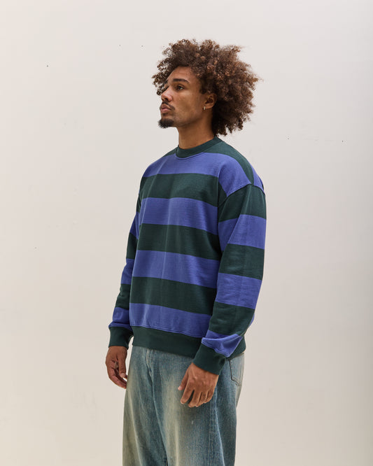 La Paz Paiva, Dark Green / Yves Blue Stripe