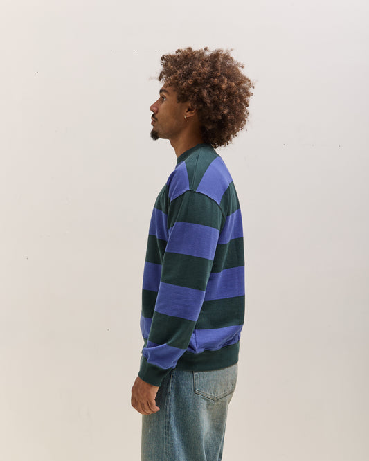 La Paz Paiva, Dark Green / Yves Blue Stripe