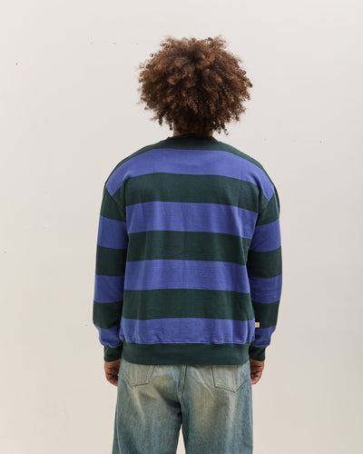 La Paz Paiva, Dark Green / Yves Blue Stripe