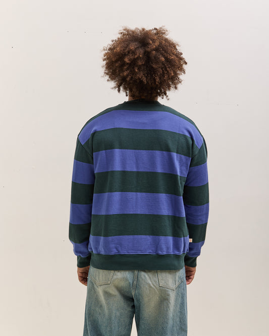 La Paz Paiva, Dark Green / Yves Blue Stripe