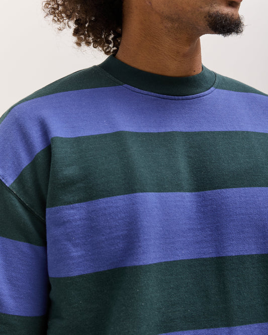 La Paz Paiva, Dark Green / Yves Blue Stripe