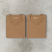 Lady White Co. Our T-Shirt 2-Pack, Cashew