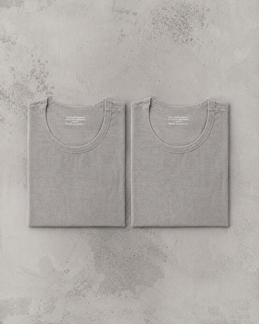 Lady White Co. Our T-Shirt 2-Pack, Pigment Chalk