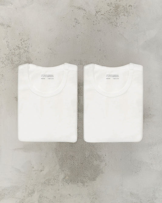 Lady White Co. Our T-shirt 2-Pack, White