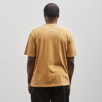 Lady White Athens Tee, Mustard Pigment