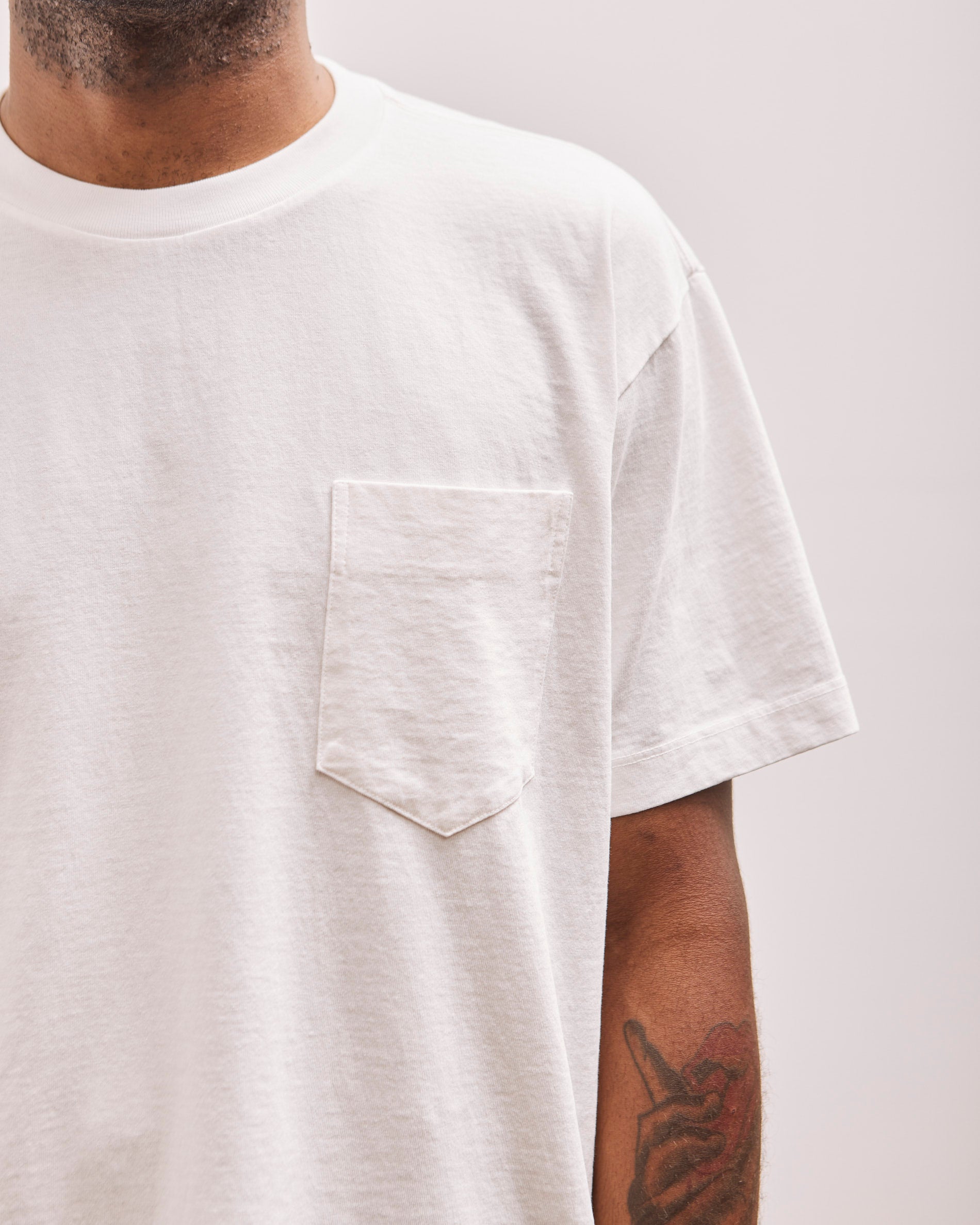 Lady White Co. Balta Pocket T-Shirt, White – Glasswing