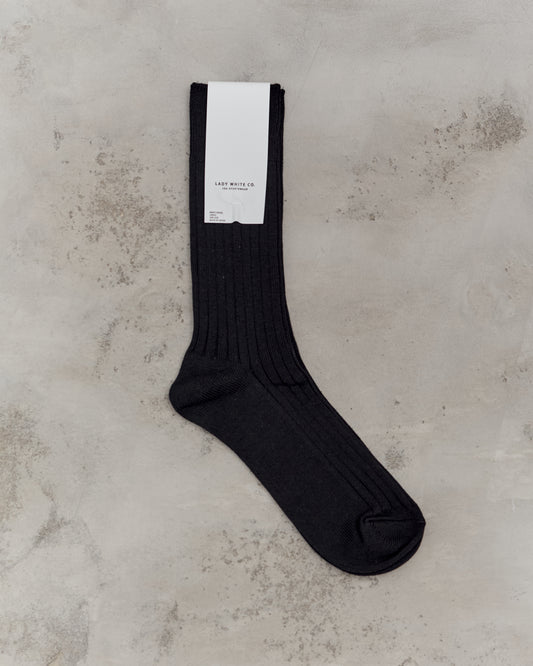 Lady White Co. LW-C Socks, Black