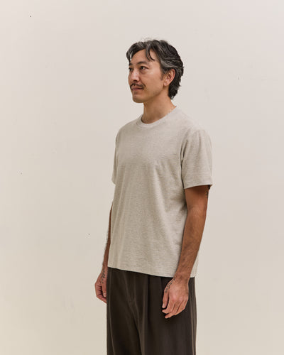 Lady White Co. Nep T-Shirt, Grey Melange