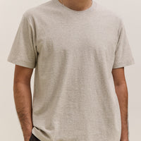 Lady White Co. Nep T-Shirt, Grey Melange