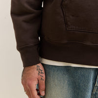 Lady White Co. Super Weighted Hoodie, Black Mushroom