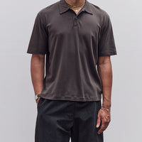 Lady White Co. Interlock Two Button Polo, Flint