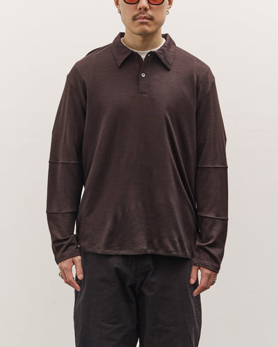 Lady White Co. Wool Jersey Polo, Woodberry