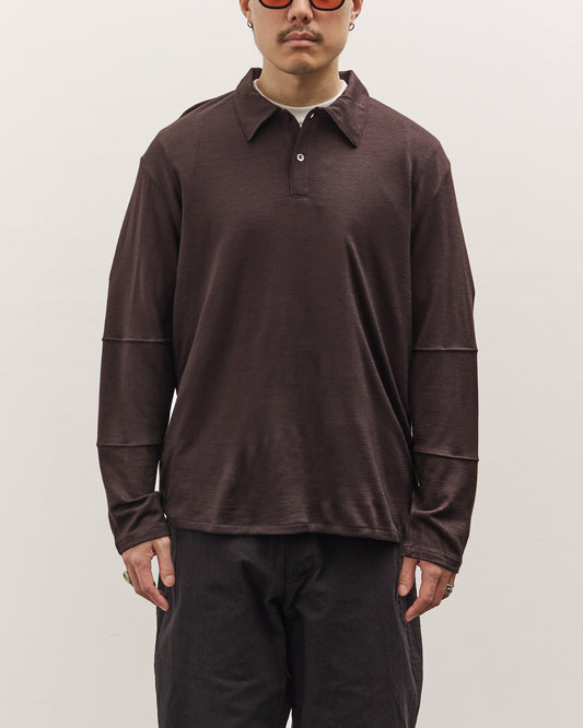 Lady White Co. Wool Jersey Polo, Woodberry