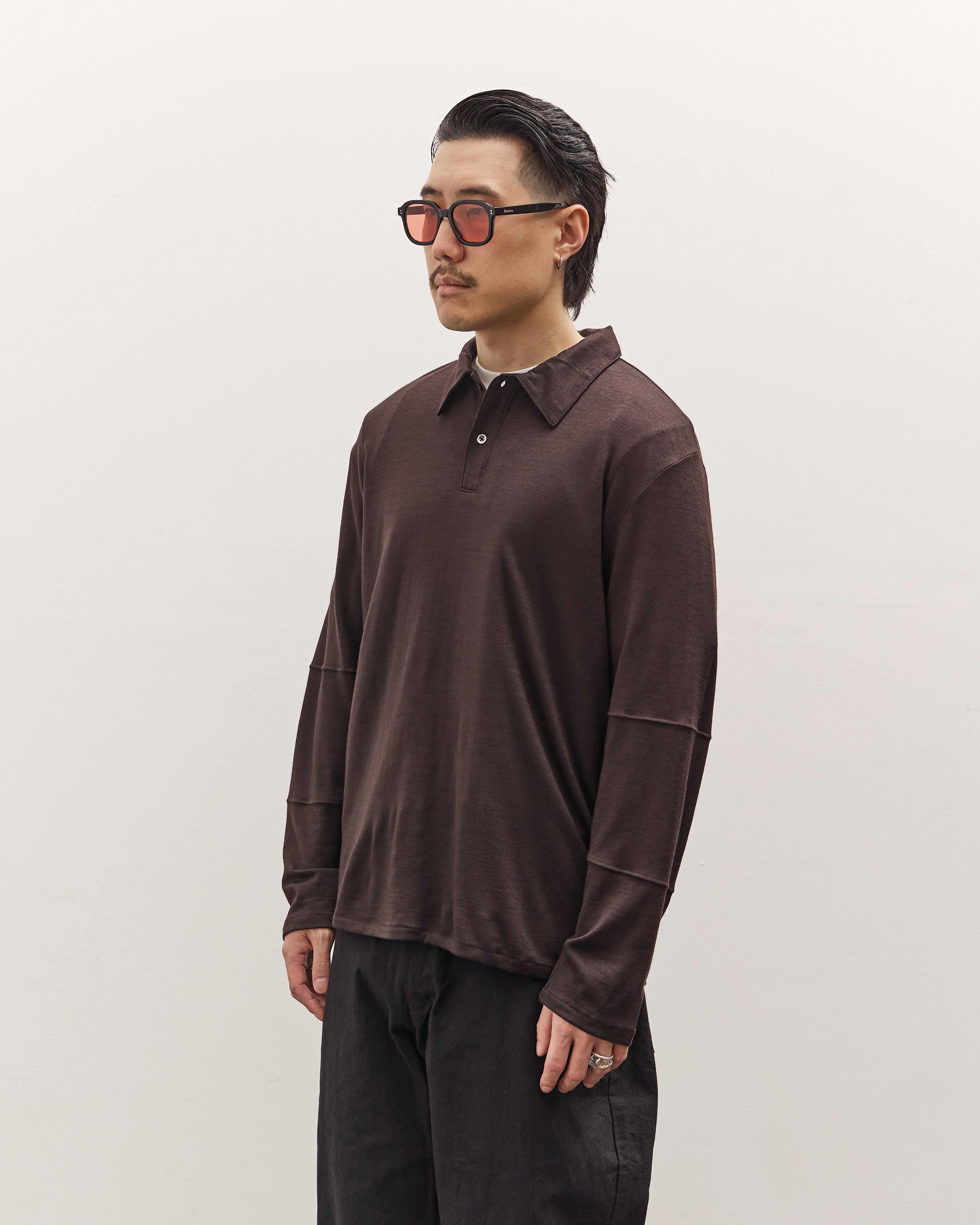 Lady White Co. Wool Jersey Polo, Woodberry – Glasswing