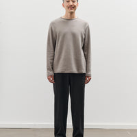 Lady White Double Knit Sweater, Anvil Grey