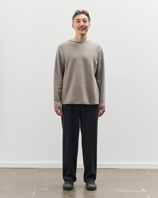 Lady White Double Knit Sweater, Anvil Grey