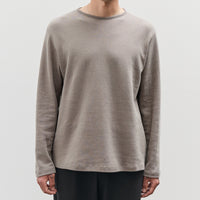 Lady White Double Knit Sweater, Anvil Grey