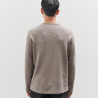 Lady White Double Knit Sweater, Anvil Grey