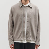 Lady White Double Knit Jacket, Anvil Grey