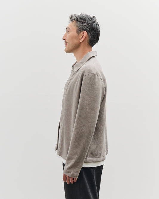 Lady White Double Knit Jacket, Anvil Grey