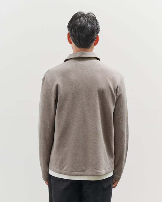 Lady White Double Knit Jacket, Anvil Grey