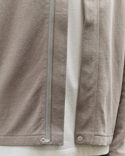 Lady White Double Knit Jacket, Anvil Grey