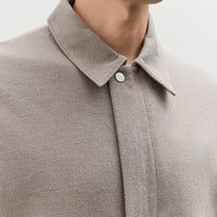 Lady White Double Knit Jacket, Anvil Grey