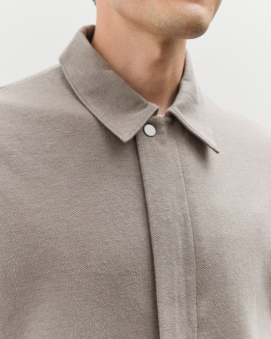 Lady White Double Knit Jacket, Anvil Grey