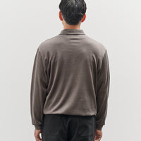 Lady White L/S Richmond Polo, Grey Olive