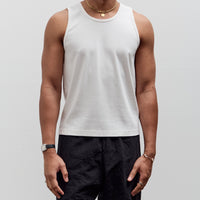 MAN-TLE LWT0 Singlet 2-Pack, White Rib