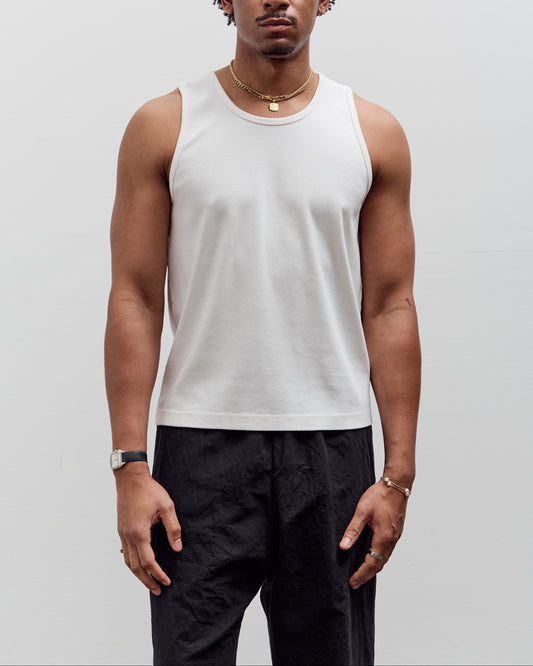 MAN-TLE LWT0 Singlet 2-Pack, White Rib