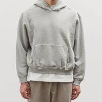 Lady White Mini Hoodie, Heather Grey