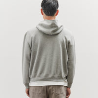 Lady White Mini Hoodie, Heather Grey